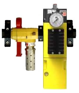 CONJ. DE PROTEÇÃO DE ENTRADA COM VÁLVULA LOX E VÁLVULA DE SEGURANÇA M35 COM PARTIDA SUAVE, 3/4" BSP