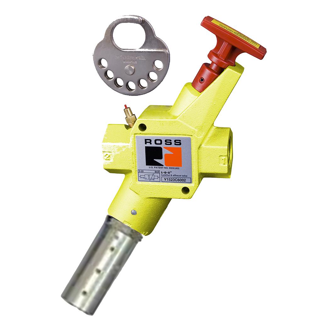 DISPOSITIVO ISOLADOR DE ENERGIA, 1/2" BSP, COM MULTITRAVA