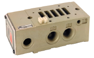SUB-BASE ANSI, TN 1, CONEXÃO 1/4" BSP, SAÍDAS LATERAIS