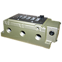 SUB-BASE INDIVIDUAL ANSI 10 COM CONEXÕES LATERAIS 3/4" BSP