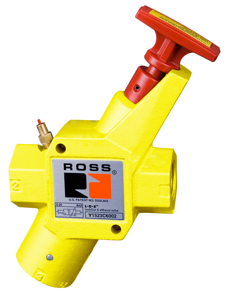 VÁLVULA DE FECHAMENTO E EXAUSTÃO CONEXÕES 3/4 X 1-1/4 NPT