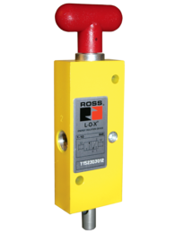 VÁLVULA DE FECHAMENTO E EXAUSTÃO TIPO LOX, CONEXÕES 3/8" BSP