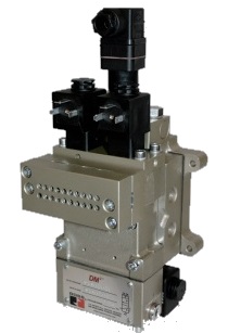 VALVULA DE SEGURAÇA TN 2, 3/8" BSP, 24 VDC, COM PRESSOSTATO E SILENCIADOR