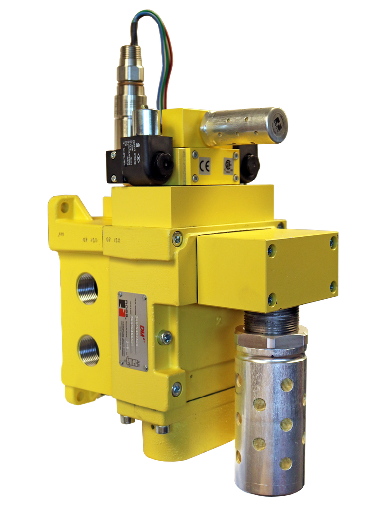 VÁLVULA DE SEGURANÇA Á PROVA DE EXPLOSÃO DM2, 3/4" BSP, CAT. 4, COM SILENCIADOR - 24 VDC