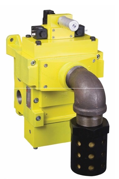 VÁLVULA DE SEGURANÇA DM2, 1 1/2" NPT, CAT. 4, COM SILENCIADOR - 24 VDC