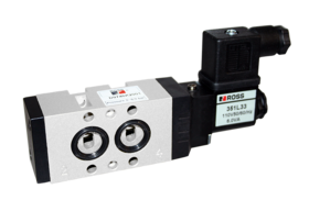 VÁLVULA NAMUR SIMPLES SOLENÓIDE, 5/2 VIAS, CONEXÕES 1/4 NPT, 24VDC