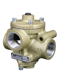 VÁLVULA SIMPLES PILOTO, 3/2 VIAS, N.F., CONEXÕES ENTRADA/SAÍDA 3/4" BSP E ESCAPE 1" BSP
