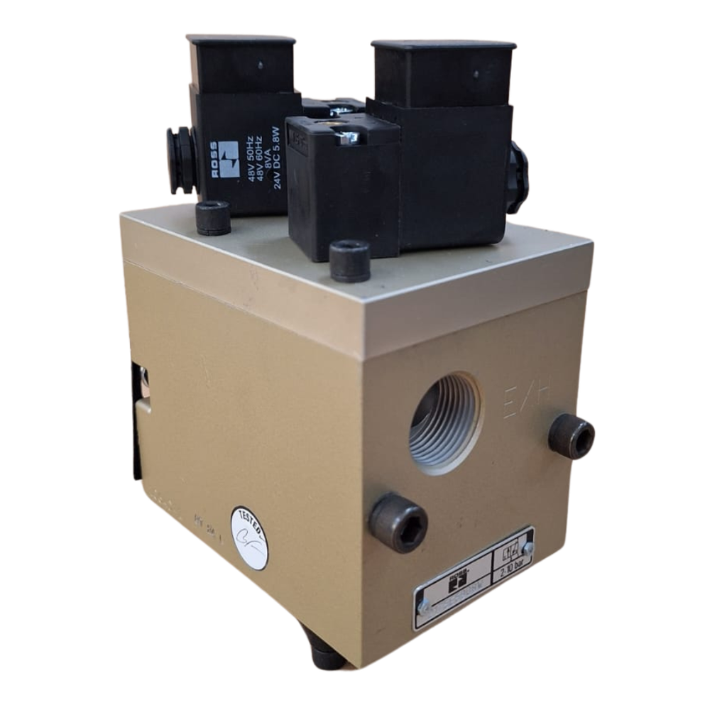 VÁLVULA SIMPLES SOLENÓIDE 24 VDC, 3 VIAS, 2 POSIÇÕES, NOMAL FECHADA, SÉRIE 21 PARA ELEVADA TEMPERATURA, SEM BASE