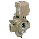 VÁLVULA SIMPLES SOLENÓIDE, 3/2 VIAS, N.A.,1/2" BSP E ESCAPE 1" BSP, 110V/60HZ