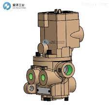 VÁLVULA SIMPLES SOLENÓIDE, 4/2 VIAS, CONEXÕES 3/4" BSP E ESCAPE 1" BSP, 24VDC, TIPO POPPET 