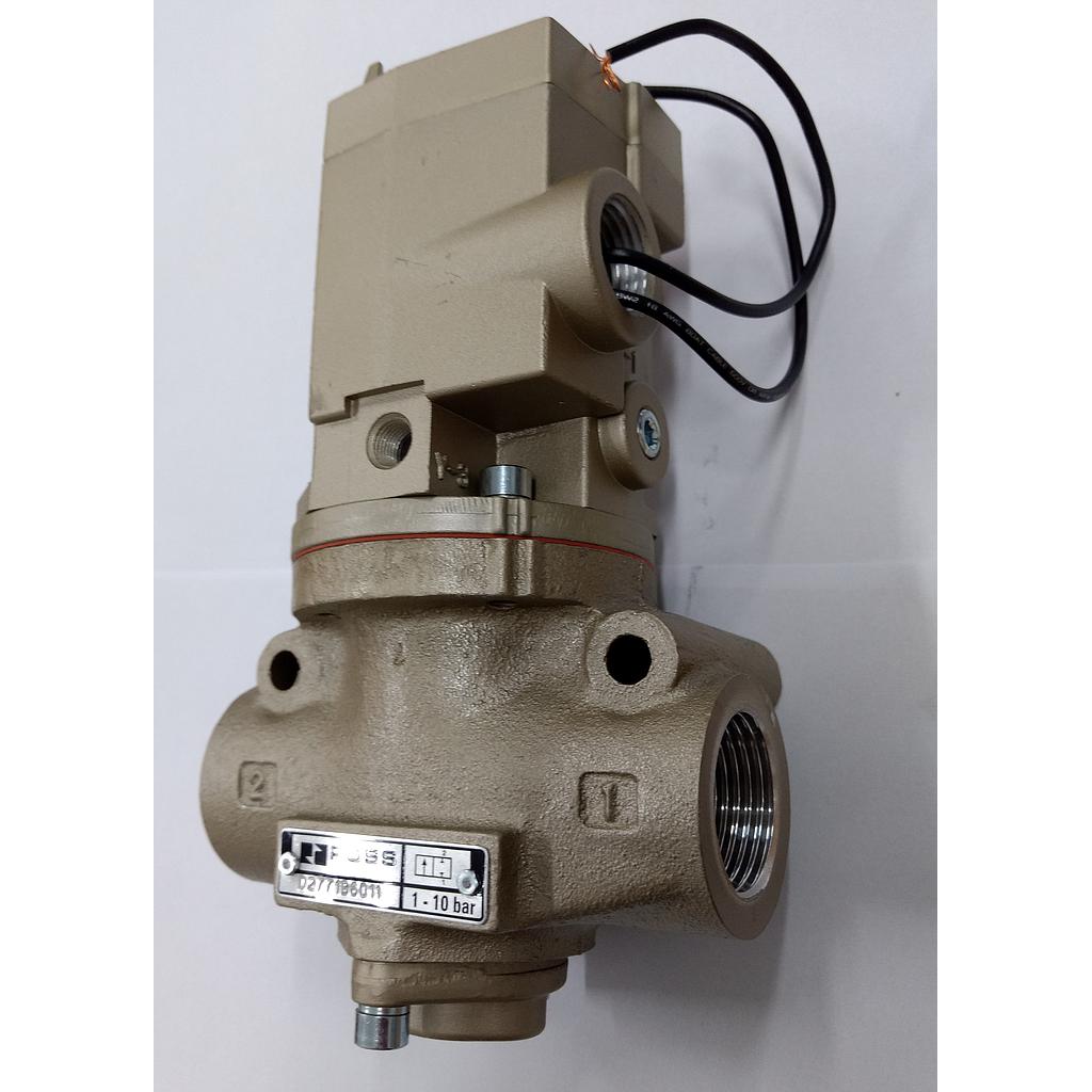 VÁLVULA SOLENÓIDE, 2/2 VIAS, 1/4" NPT, 110V/60HZ