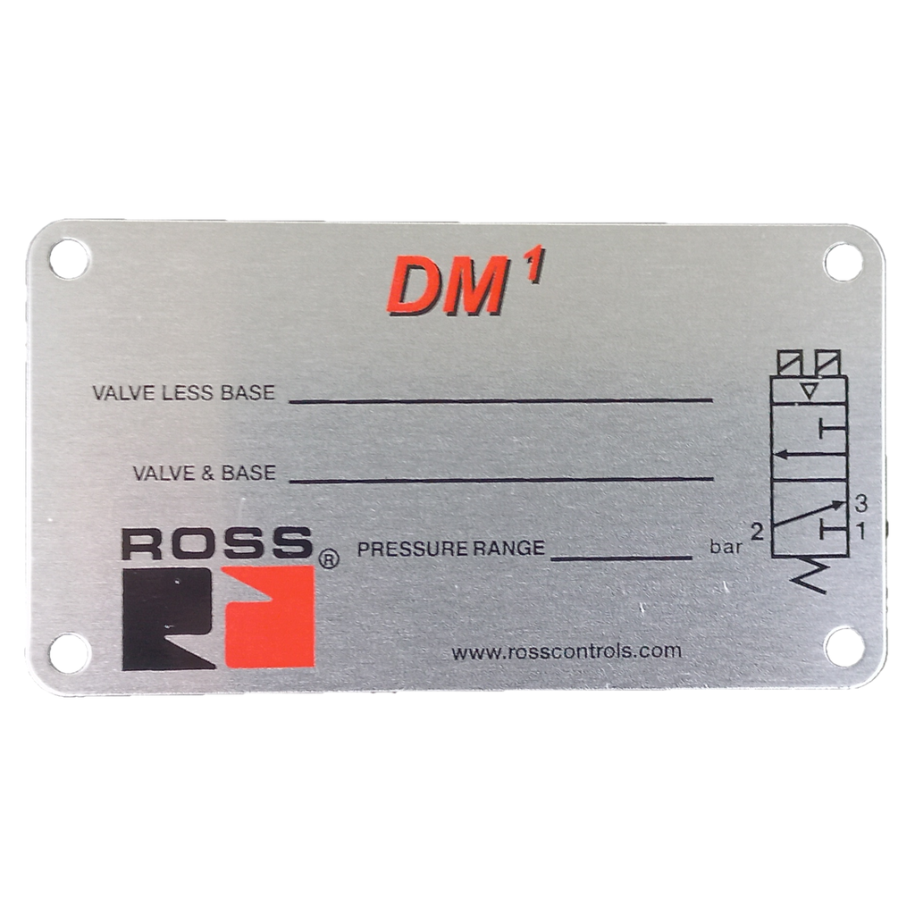 PLAQUETA DE IDENTIFICAÇÃO DAS VÁLVULAS DM2 (cópia)