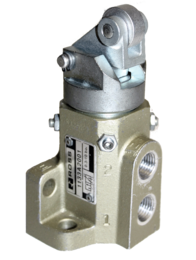 V LVULA 3 2 VIAS NORMALMENTE FECHADA ACIONAMENTO POR ROLETE COM ROLAMENTO DE ESFERAS CONEX ES 1 4 BSP