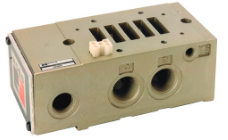 SUB-BASE PARA MONIFOLD ANSI COM CONEXÕES LATERAIS 1/2" BSP