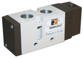 VÁLVULA SIMPLES PILOTO, 5/2 VIAS, CONEXÕES 1/8" BSP