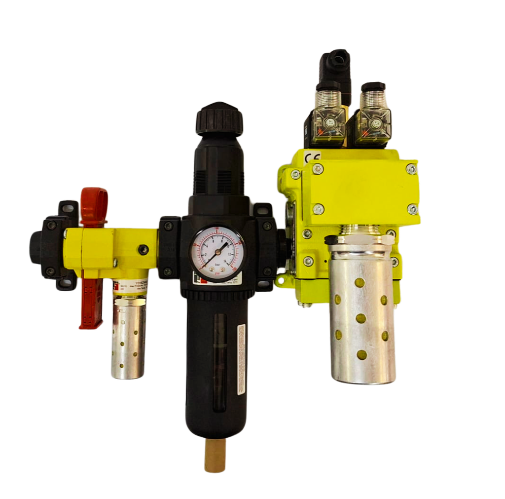 CONJ DE PROTEÇÃO VÁLVULA LOX CLASSICA, FILTRO REGULADOR E DM1C  24VDC, 3/4"BSP