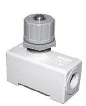 REGULADOR DE FLUXO UNIDIRECIONAL 3/8" BSP