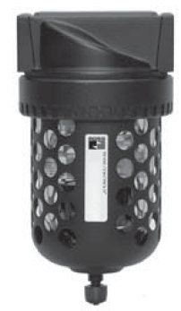 FILTRO 3/4" BSP, COM COPO TRANSPARENTE E DRENO AUTOMÁTICO