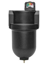 FILTRO COALESCENTE 2" BSP, COPO METÁLICO, FILTRAGEM 0,3 MICRONS,