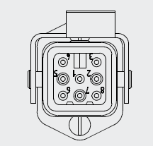KIT DE CABOS ADAPTADORES PARA CONEXÃO WRMM8 DE VÁLVULA PROPORCIONAIS