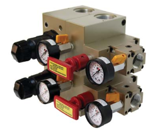 MANIFOLD DE DISTRIBUIÇÃO 2 ESTAÇÕES 1 1/4" BSP