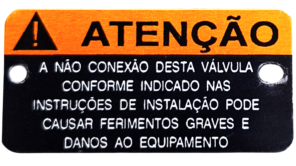 PLAQUETA DE IDENTIFICAÇÃO DAS VÁLVULAS DM2 (cópia)