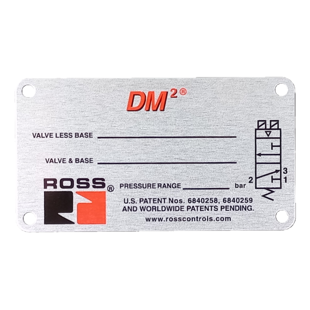 PLAQUETA DE IDENTIFICA O DAS V LVULAS DM2