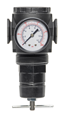 REGULADOR DE PRESSAO COM MANIPULO T CONEXOES 1/2" BSP