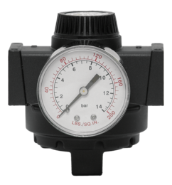 REGULADOR DE PRESSÃO PILOTADO 1/4" BSP, FAIXA DE AJUSTE DE PRESSÃO 0-14 BAR