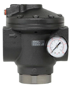 REGULADOR DE PRESSÃO PILOTADO 2" BSP, FAIXA DE AJUSTE DE PRESSÃO 0 - 17.2 BAR, COM MANÔMETRO