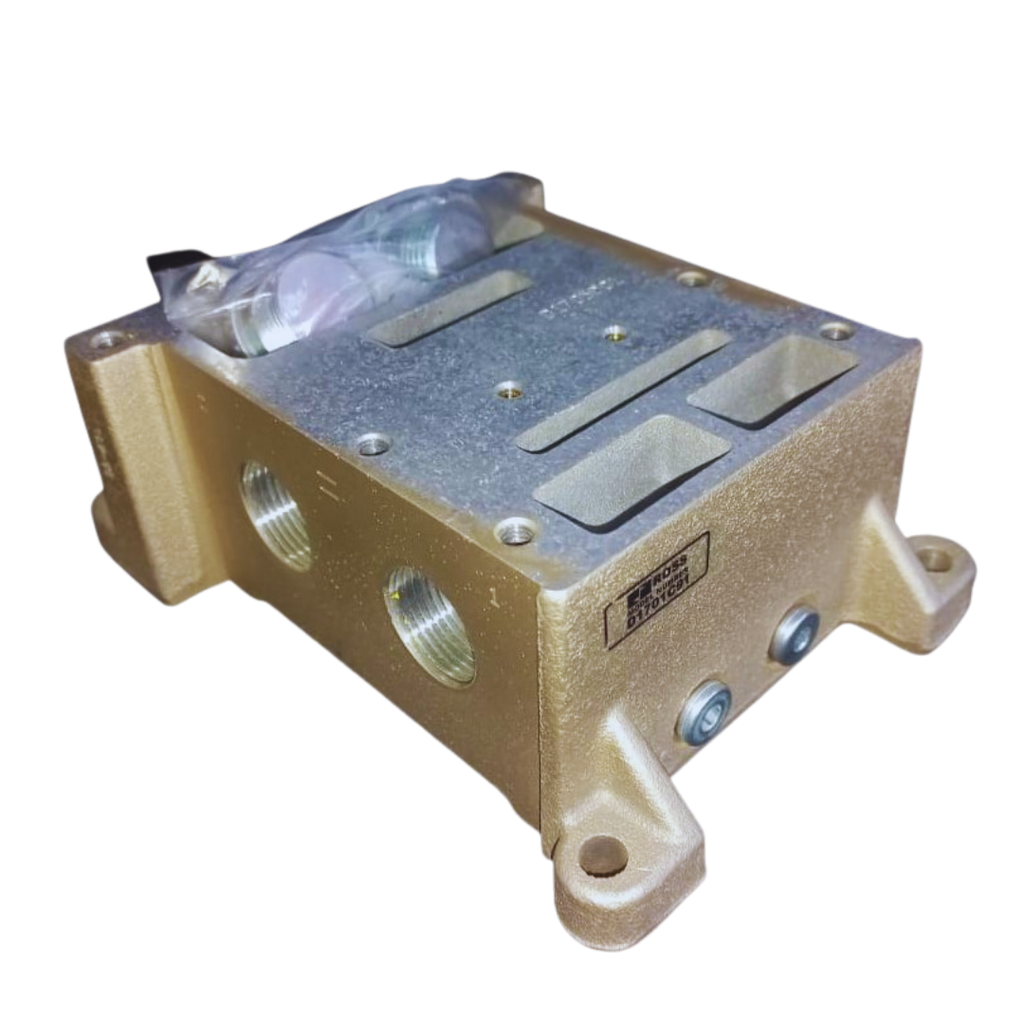 SUB BASE PARA VALVULA DM2 TN12 - 1" BSP NO PÓRTICO 1 E 1 1/2" BSP NO PÓRTICO 2