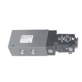 VALVULA 3/2-NF SIMPLES SOL. 1/4" PORT 24VDC ALIMENTAÇÃO EXTERNA DO PILOTO