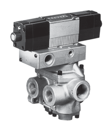 VALVULA 4/2 VIAS, DUPLO SOLENOIDE, 1-1/2" X 1-1/2" BSPP 110/60HZ