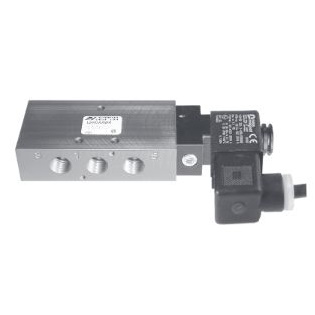 VALVULA 5/2 SIMPLES SOL. 1/4" BSP, RETORNO POR MOLA, 24VDC, À PROVA DE EXPLOSÃO