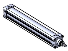 CILINDRO DE COMPENSAÇÃO DE PESO Ø125MM - PRETO FOSCO