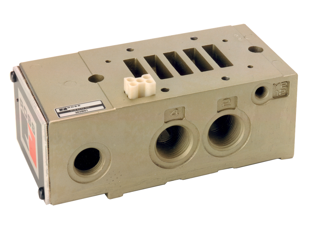 SUB-BASE ANSI, TN 2.5, CONEXÃO 13/8" BSP, SAÍDAS LATERAIS E INFERIORES