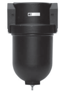 FILTRO 1-1/2" BSP, COPO METÁLICO, FILTRAGEM 40 MICRONS, DRENO AUTOMÁTICO
